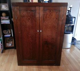 winter tree cabinet, chalk paint, kitchen cabinets, painted furniture, Before sorry to those who don t like to see wood painted