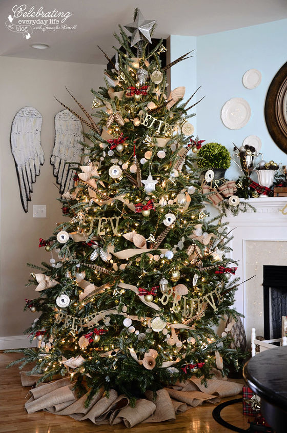 my inspired by ralph lauren christmas tree, christmas decorations, seasonal holiday decor