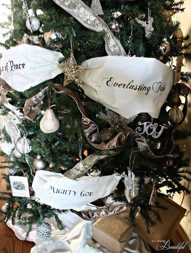 christmas tree paper ribbon, christmas decorations, seasonal holiday decor