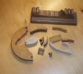 woodworking amp crafts, crafts, woodworking projects, Here are the parts seperated