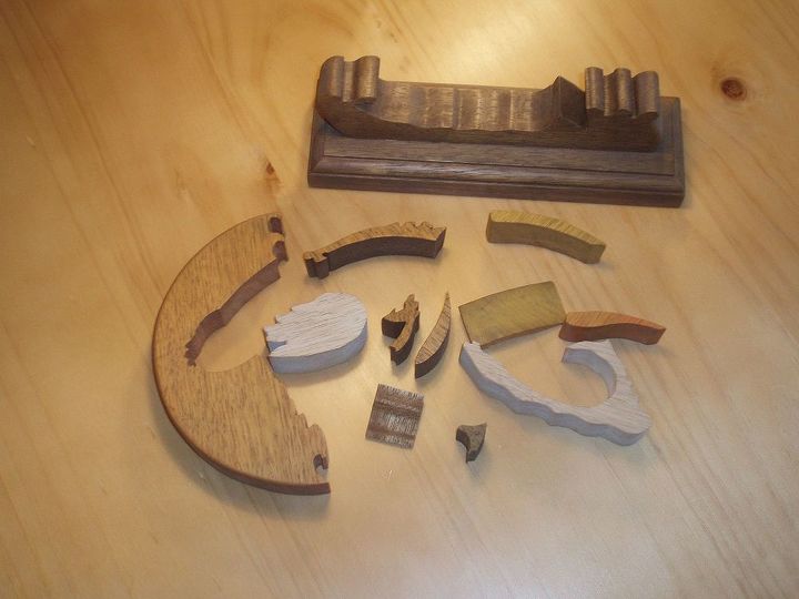 woodworking amp crafts, crafts, woodworking projects, Here are the parts seperated