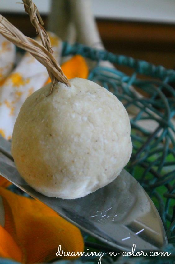 homemade soap for gardeners, crafts, gardening, After you add ingredients form a ball