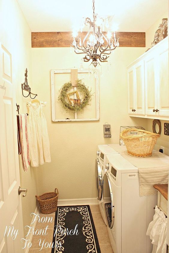 budget laundry room makeover, home decor, laundry rooms