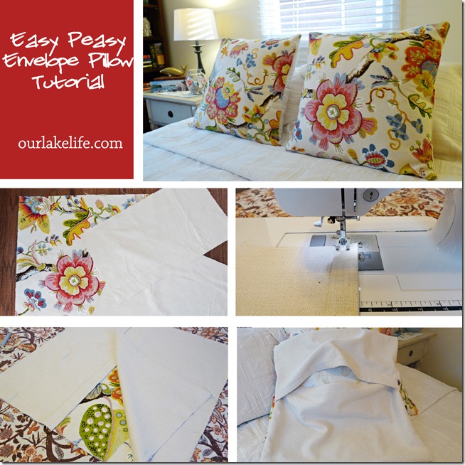 easy sew envelope pillows, crafts, diy, how to, Envelope Pillow Tutorial