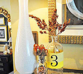 day 8 in the thrifty fall decor series beans as decor, seasonal holiday d cor