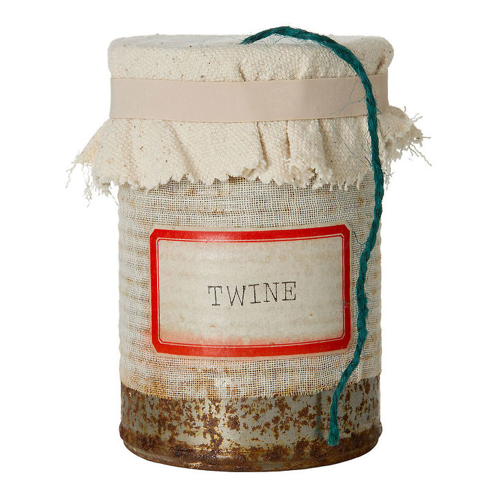 diy garden twine dispenser, crafts, gardening, wreaths, This recycled can jar sells for 12