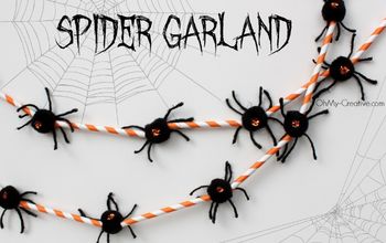 Halloween Spider Garland
