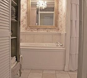 french cottage bathroom before amp after, bathroom ideas, home decor, home improvement