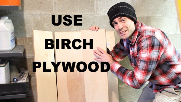 garage wall storage made easy, diy, garages, how to, shelving ideas, storage ideas, woodworking projects, Use strong birch plywood