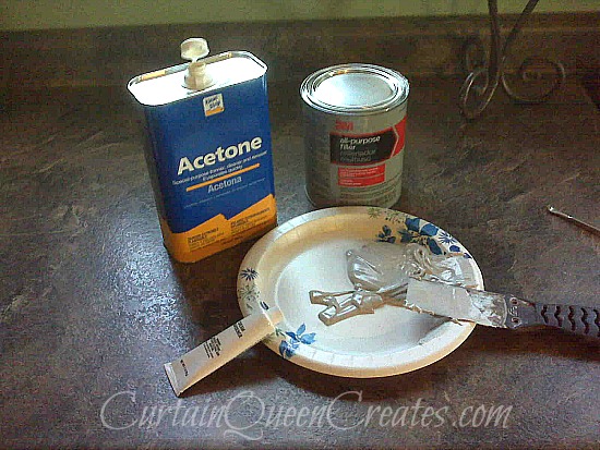 Antique Door Restoration: Mouse Hole Eliminated Hometalk Sand the area to be filled and clean it with acetone. Mix your filler solution - Antique Door Restoration: Mouse Hole Eliminated Hometalk