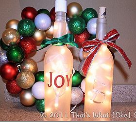 upcycle wine bottles into frosted luminaries, crafts, home decor, lighting, repurposing upcycling, Upcycle Wine bottles into beautiful frosted luminaries