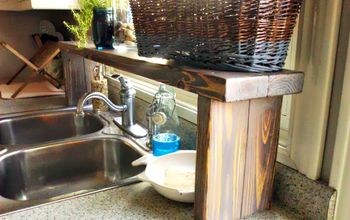 Over the Sink Shelf From Pallet Wood