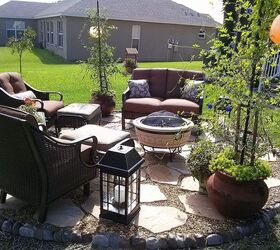 backyard escapes, flowers, gardening, outdoor living, patio
