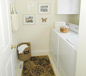 joined the springcleaningchallenge my laundry room was the casualty, cleaning tips, laundry rooms, Now the room is clean functional and pretty The best part I spent no money Click on the post link for a full view of the photos SpringCleaningChallenge