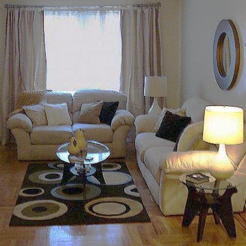 choosing furniture for small apartment, bedroom ideas, dining room ideas, home decor, living room ideas, urban living, Living Room furniture layout and window treatment