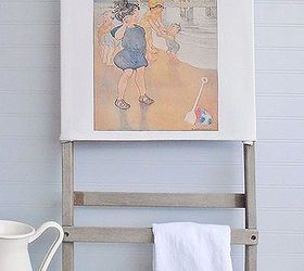 vintage beach chair to vintage beach inspired towel rack, diy, repurposing upcycling, woodworking projects