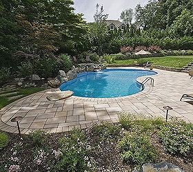 Pool Patio Too Hot? Concrete Paver Slabs look like stone with low heat