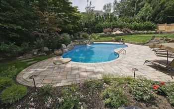 Pool Patio Too Hot? Concrete Paver Slabs look like stone with low heat