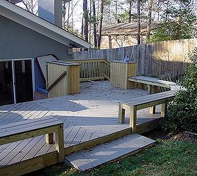 just some various projects big and small, bathroom ideas, curb appeal, decks, flooring, home decor, kitchen backsplash, kitchen design, outdoor living, plumbing, stairs, tile flooring, tiling, Nice deck with composite decking
