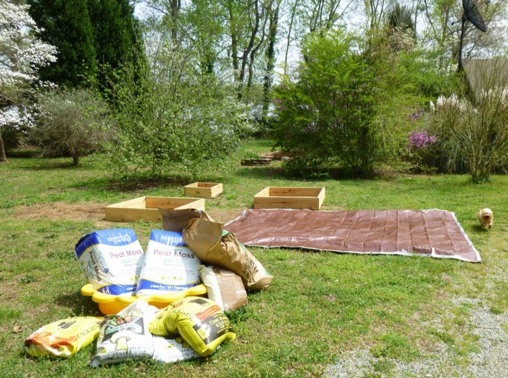 a construo do nosso primeiro sfg square foot garden
