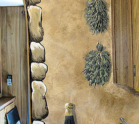my new tuscan kitchen, home decor, paint colors, painting, wall decor, Wall detail