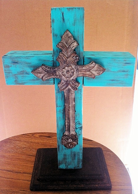 rustic wood cross, crafts, repurposing upcycling, woodworking projects