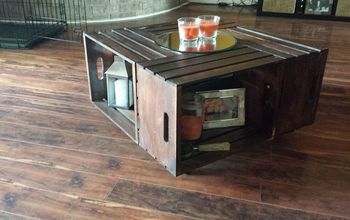 Crate coffee table