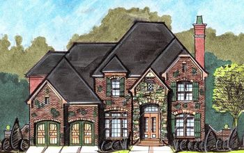 Spectacular French Country House Plan–MARYSOL Plan from Architect Boye of www.boyehomeplan.com Home Plan-April/May 201