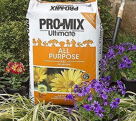 garden tip good soil for beautiful gardens, container gardening, gardening, PRO MIX offers high quality growing mixes for the garden