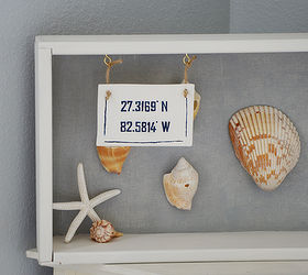 diy seashell wall art, crafts, seasonal holiday decor