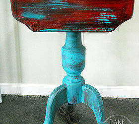 layered paint style, painted furniture