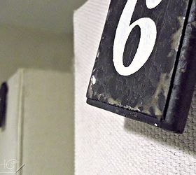 5 ways with decorative numbers, crafts, home decor, As labels on baskets or bins