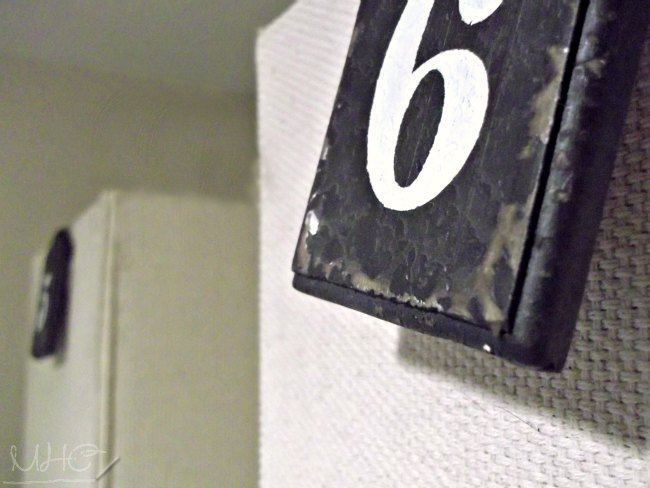 5 ways with decorative numbers, crafts, home decor, As labels on baskets or bins