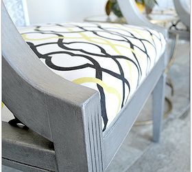 create an aged silver finish on furniture, painted furniture