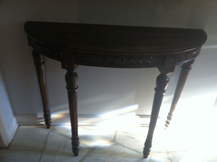 painted furniture, painted furniture, Yes it is a half table entry table