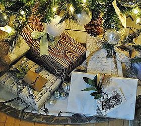 creative ways to embellish christmas gifts, christmas decorations, seasonal holiday decor