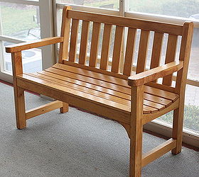garden bench makeover, outdoor furniture, painted furniture