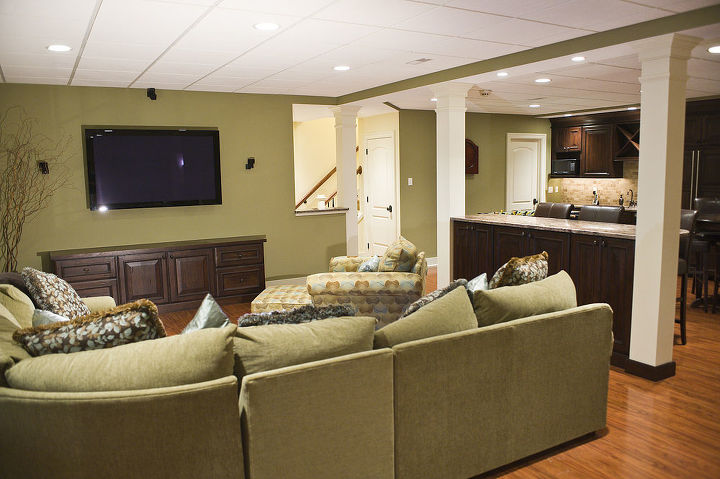 so where are you watching the football game this weekend, entertainment rec rooms, home decor