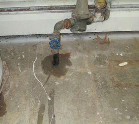 leaking water main pipe is in concrete floor and we have no clue