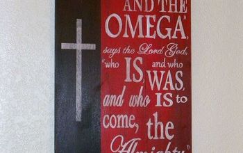 How to Paint the Alpha Omega Sign by GranArt
