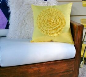styling a love seat 4 different ways, home decor, Look 4 Funky Flavor