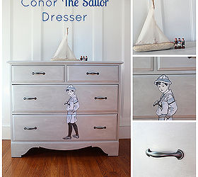 a sailor dresser, chalk paint, home decor, painted furniture