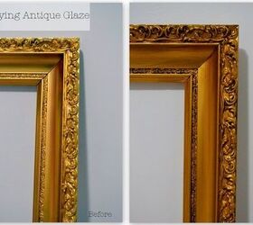update an old frame diy art, crafts, painting