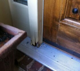 we have some rotting wood at the bottom of our front door frame how much do you, woodworking projects