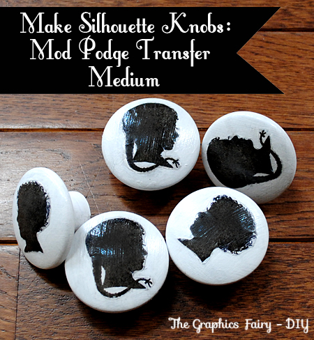 image transfer silhouette knobs tutorial, crafts, decoupage, windows, These are the knobs I created I think they would be fun to use on a Child s Coat Rack or a Dresser
