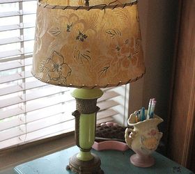 our anniversary find two vintage lamps, home decor, lighting