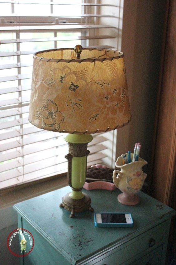 our anniversary find two vintage lamps, home decor, lighting