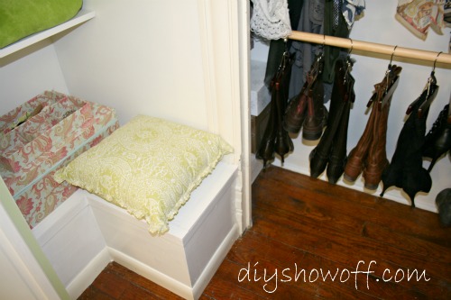 just wanted to share i did some organizing and gave a 2nd guest bedroom some, home decor, organizing, repurposing upcycling, seat for pulling on boots