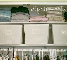 just wanted to share i did some organizing and gave a 2nd guest bedroom some, home decor, organizing, repurposing upcycling, adding shelving above hanging clothes maximizes storage