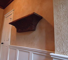 real rust paint on mantles and deco faux in arches, painting, real rust paint on mantles and deco faux in arches